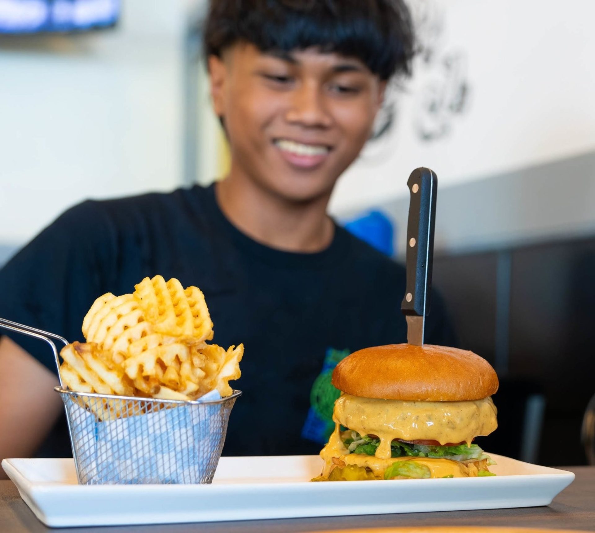 Local Favorite for Gourmet Wagyu Burgers, Crisp Wings, and Warm Hospitality