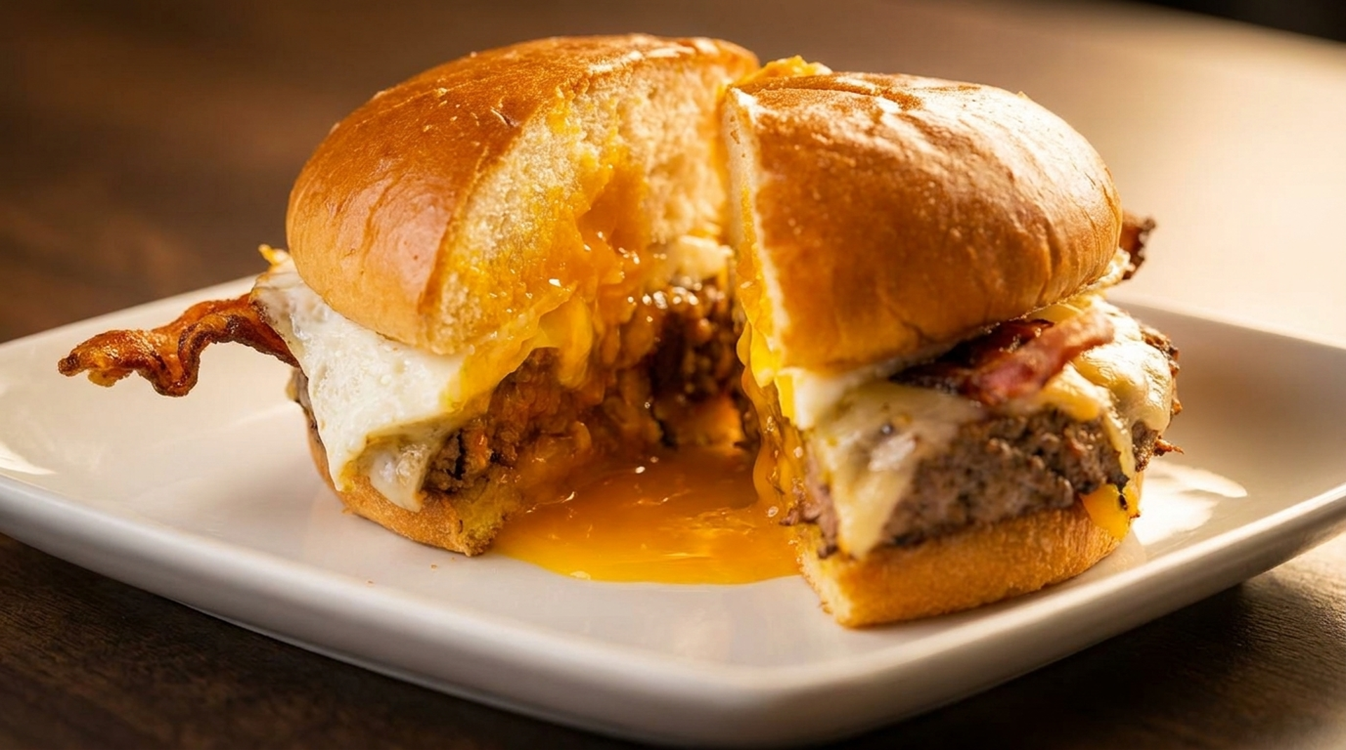 The Heart-Attack Breakfast Burger